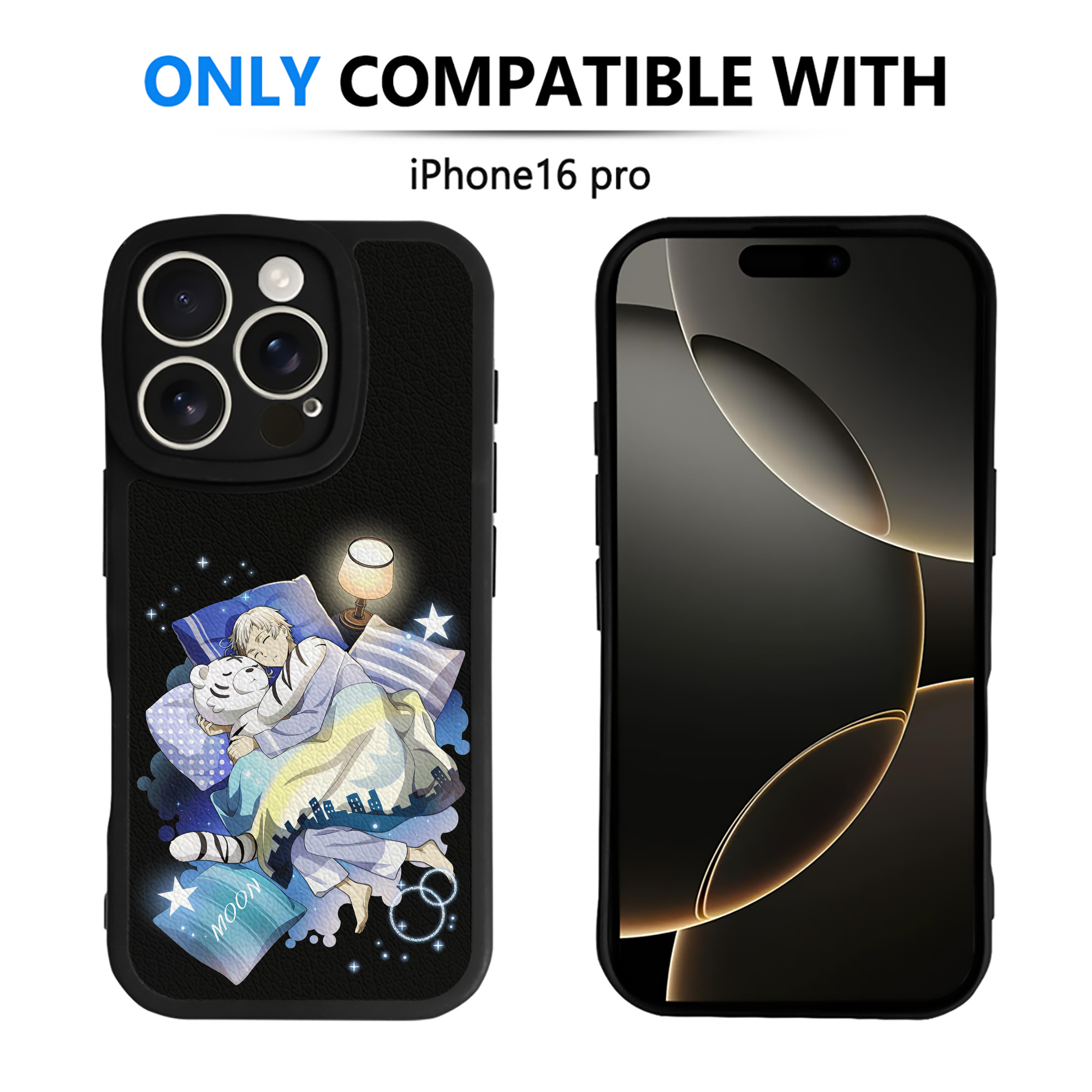 （画像用） 文豪ストレイドッグス Bungo Stray Dogs 【iPhone 16シリーズ対応】シリコンスマホケース（レザー調） 材質：シリコン